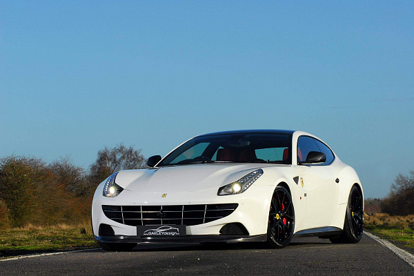 Фото дисков HRE P101 Черный глянец на Ferrari FF