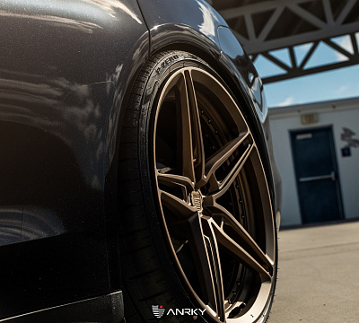 Фото дисков Anrky AN27 на Porsche Panamera III