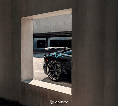 Фото дисков Anrky JDX-316 на Lamborghini Aventador