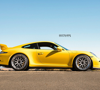 Фото дисков Strasse Wheels SV10M Deep Concave FS на Porsche 911 VII