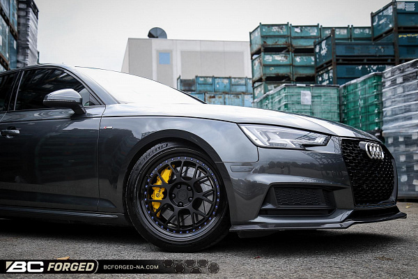 Фото дисков BC Forged LE72 // MLE72 Черный матовый на Audi A/S/RS 4 (B9)