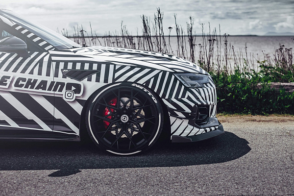 Фото дисков HRE FF10 Черный сатин на Audi A/S/RS 4 (B9)