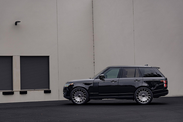 Фото дисков Asanti ARISTOCRAT Глянцевый темный лак на Land Rover Range Rover IV