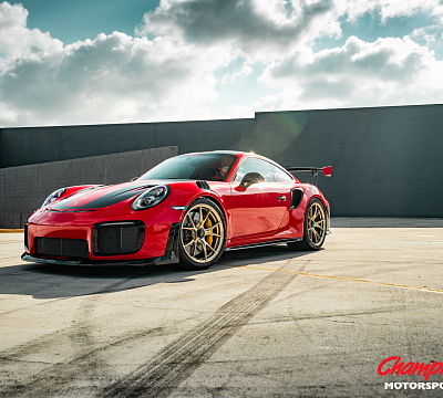 Фото дисков Vossen RS74 на Porsche 911 VII