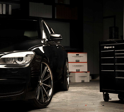 Фото дисков Vossen CV1 на BMW 7 (F01/F02/F04)