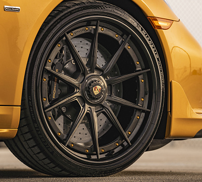 Фото дисков Strasse Wheels SV10 Deep Concave FS на Porsche 911 VII