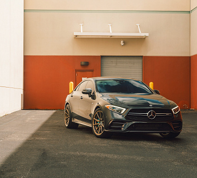 Фото дисков Vossen HF-3 на Mercedes-Benz CLS (C257)