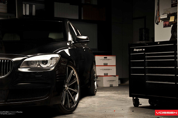 Фото дисков Vossen CV1 Алмазная проточка на BMW 7 (F01/F02/F04)