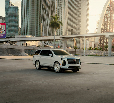 Фото дисков Vossen HF-9 на Cadillac Escalade V