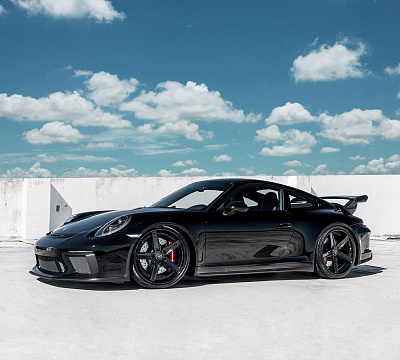 Фото дисков Anrky AN38 на Porsche 911 VII