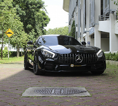 Фото дисков Vossen HF-4T на Mercedes-Benz AMG GT I