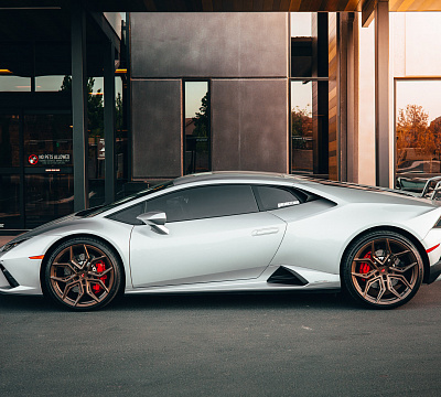 Фото дисков Vossen EVO-3R на Lamborghini Huracan