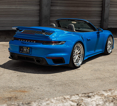 Фото дисков HRE 520 на Porsche 911 VIII