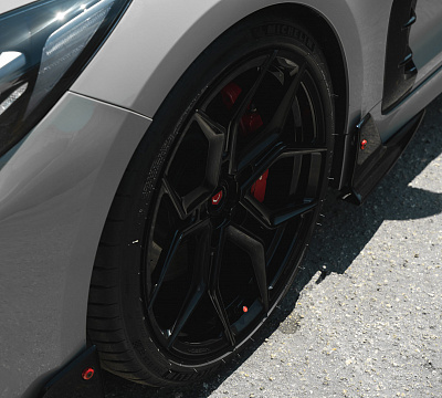 Фото дисков Vossen EVO-3 на Kia Stinger