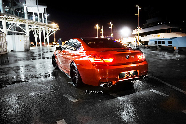 Фото дисков Strasse Wheels SP5R Deep Concave Черный сатин на BMW 6/M6 (F06/F13/F12)