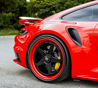 Фото дисков Strasse Wheels S5 Track на Porsche 911 VIII