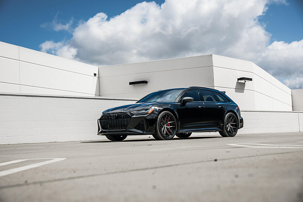 Фото дисков HRE S101SC Сатиновый графит на Audi A/RS 6 (C8)