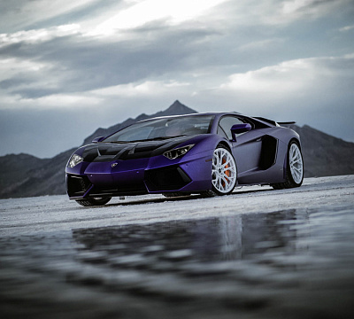 Фото дисков Brixton Forged PF10 на Lamborghini Aventador