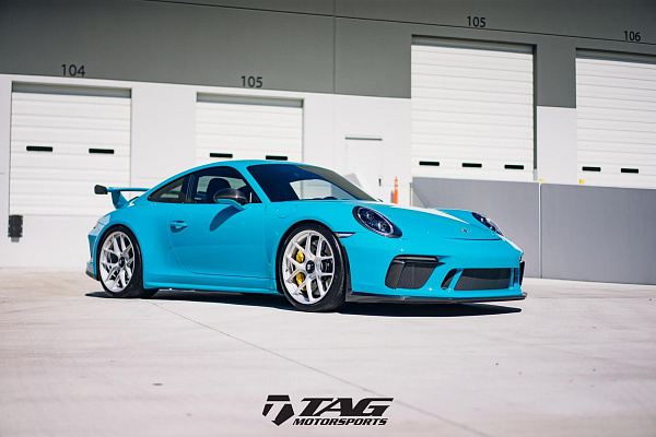 Фото дисков HRE R101 Lightweight Сатиновый лак на Porsche 911 VII