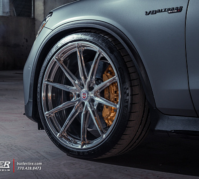 Фото дисков HRE P104SC на Mercedes-Benz GLC (X253, C253)