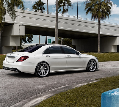 Фото дисков Anrky S1-X5 на Mercedes-Benz S-Class (W222, C217)