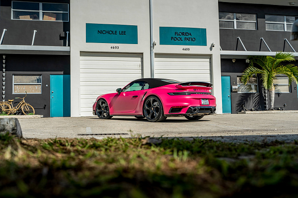 Фото дисков HRE 522M Черный глянец на Porsche 911 VIII