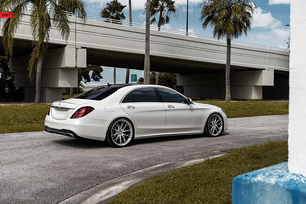 Фото дисков Anrky S1-X5 Полированный лак на Mercedes-Benz S-Class (W222, C217)