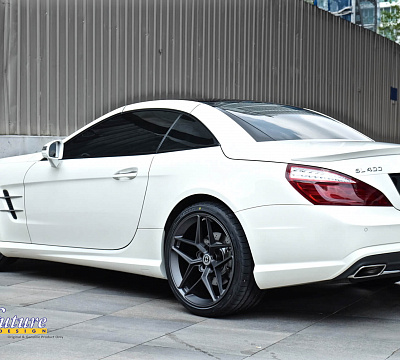 Фото дисков HRE FF11 на Mercedes-Benz SL (R231)