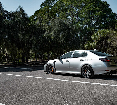 Фото дисков Vossen HF-3 на Lexus GS IV