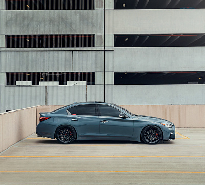 Фото дисков Vossen HF-7 на Infiniti Q50