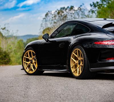 Фото дисков Vossen S21-01 на Porsche 911 VII