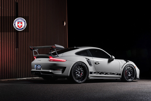 Фото дисков HRE 540C Черный сатин на Porsche 911 VII