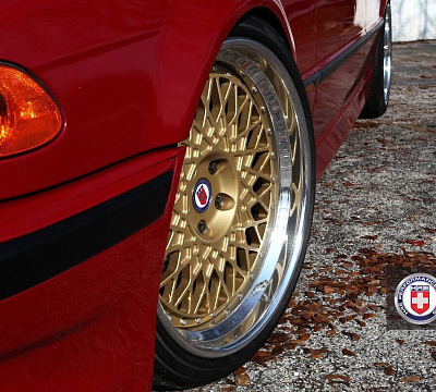 Фото дисков HRE 501 на BMW 7 (E38)