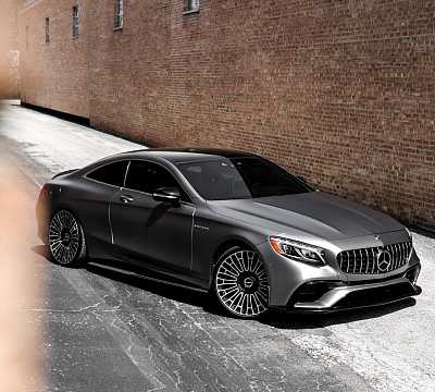 Фото дисков Brixton Forged LX01 на Mercedes-Benz S-Class (W222, C217)