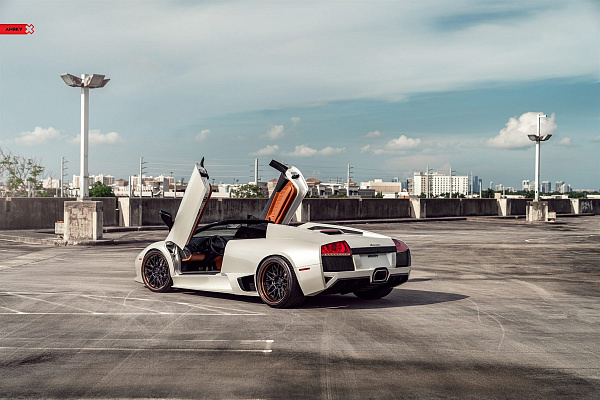 Фото дисков Anrky RS1 Черный сатин на Lamborghini Murcielago