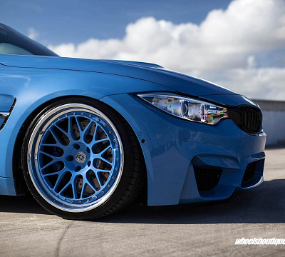 Фото дисков HRE 300 на BMW 3/M3 (F3x/F80)