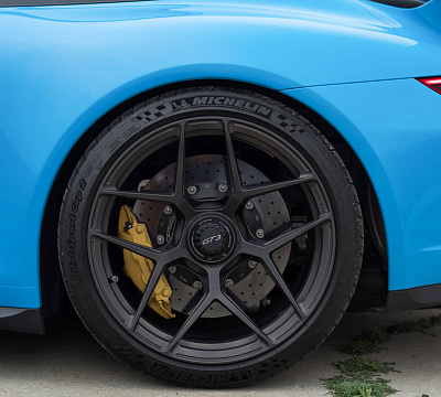 Фото дисков Brixton Forged PF7 на Porsche 911 VII