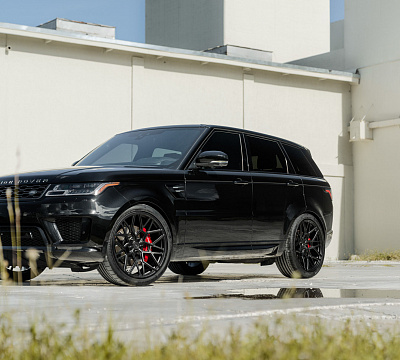 Фото дисков Vossen UV-1 на Land Rover Range Rover Sport II
