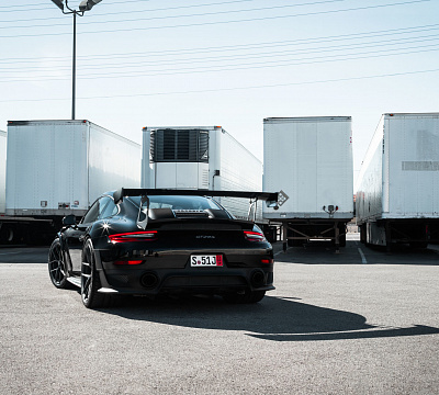 Фото дисков Vossen S21-01 на Porsche 911 VII