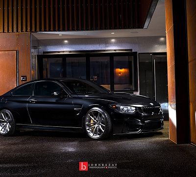 Фото дисков HRE P104 на BMW 4/M4 (F32/F82)