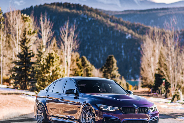 Фото дисков Brixton Forged R11-R Сатиновый лак на BMW 3/M3 (F3x/F80)
