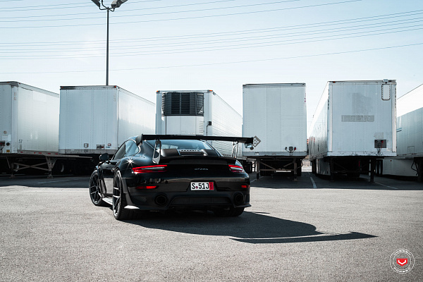 Фото дисков Vossen S21-01 Сатиновый графит на Porsche 911 VII