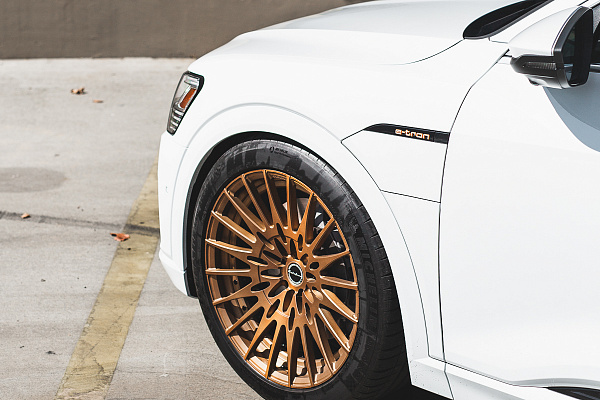 Фото дисков Brixton Forged HS1 Сатиновая медь на Audi E-tron