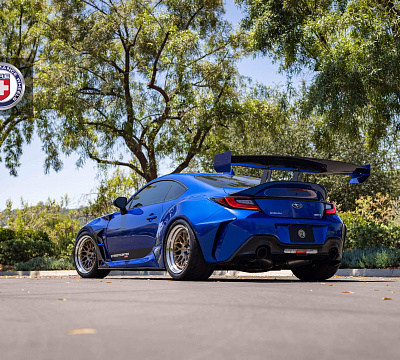 Фото дисков HRE 300 на Subaru BRZ II