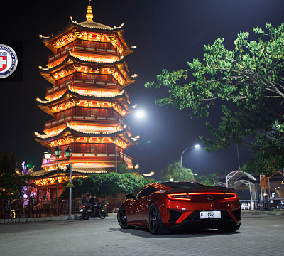 Фото дисков HRE 305 на Acura NSX II