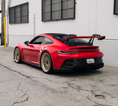 Фото дисков Brixton Forged TR20 на Porsche 911 VIII