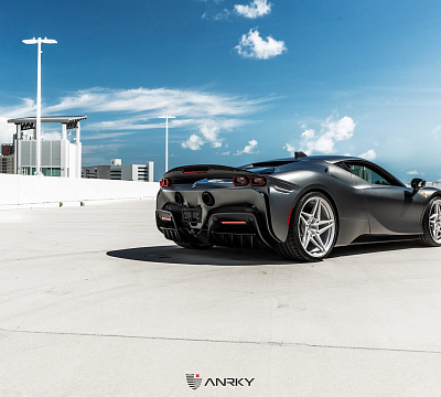 Фото дисков Anrky S1-X3 на Ferrari SF90