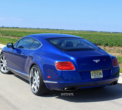 Фото дисков Strasse Wheels T8 Signature на Bentley Continental GT II