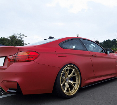 Фото дисков HRE S101 на BMW 4/M4 (F32/F82)