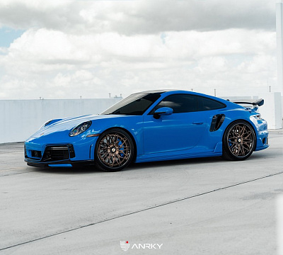 Фото дисков Anrky S3-X1 на Porsche 911 VIII